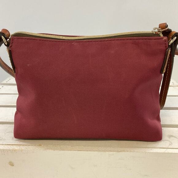 DOONEY & BOURKE SMALL WINE CANVAS CROSSBODY BAG (ASIS) - Picture 13 of 15
